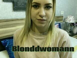 Blonddwomann