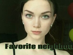 Favorite_neighbour