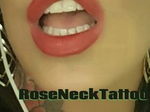 RoseNeckTattoo