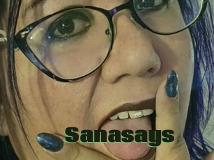 Sanasays